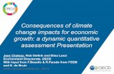 Consequences of climate change impacts for …Consequences of climate change impacts for economic growth: a dynamic quantitative assessment Presentation Jean Chateau, Rob Dellink and
