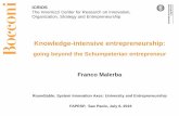 going beyond the Schumpeterian entrepreneur Franco Malerbafapesp.br/.../insyspo/PDF/06-07/10h45_Franco-Malerba.pdf · 2017-07-11 · Malerba, 2016). ICRIOS 3 The Invernizzi Center