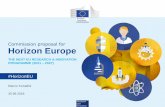 THE NEXT EU RESEARCH & INNOVATION …...2018/06/20  · Horizon Europe is the Commission proposal for a € 100 billion research and innovation funding programme for seven years (2021-2027)