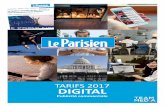 Le Parisien Digital Tarifs 2017 - Team Mediateamedia.fr/wp-content/uploads/2017/05/Le_Parisien...LE PARISIEN MAGAZINE -TARIFS 2017 (EN € HT) Applicables au 01/01/2017Applicables