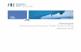 Georgia: Neighbourhood SME financing · 2017-12-04 · 2.4 FISCAL SITUATION ... • Georgia is a lower middle income country in the South Caucasus with GDP per capita at around USD