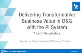 Delivering Transformative Business Value in O&G …...They recognize the focus is delivering business value defined by a business case and the time value of money, not technology or
