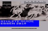 ATHLETE GUIDE ESSEN 2019 - HYROX ... Inflatable Arch Weight Plate 14lbs 12kg 12kg 25KG 25KG 25KG 25KG