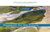 Research for the Future · 20 Senckenberg at a Glance ... nation of the bioscience and geoscience landscape – and the fascination of Senckenberg. Cover photo: This aerial photograph
