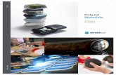PolyJet 3D Printing Materials White Paper PDF | Stratasys · (multimaterial 3D printing), but also to blend select base resins from the 29 to create hybrid properties and colors.