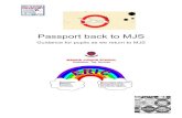 Passport back to MJS · 2020-05-21 · Passport back to MJS Guidance for pupils as we return to MJS . Before I return to school Wake up with a smile – this is a new chapter for
