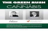 THE BUSINESS OF CANNABIS · despite marijuana’s current status as a federally illegal drug. Along with this popularity, cannabis entrepreneurs who own these successful brands are