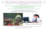 YouTube: St Andrews Church, Avenel, NJ...FaceBook St. Andrew’s Church Family YouTube: St. Andrews Church, Avenel, NJ Mon. 5/10 to Fri. 5/15 All daily Masses will be celebrated for