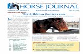 Around The Barn: The Cribbing Controversystatic-horsejournal.s3.amazonaws.com/wp-content/uploads/...Cribbing differs from wood chewing. When a horse cribs, he actually grabs the surface