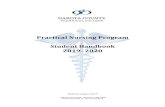Practical Nursing Program Student Handbook 2019-2020 · Practical Nursing Program Student Handbook 2019- 2020 Updated August 2019 1300 145th Street East Rosemount, MN 55068 Phone