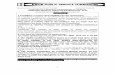COMBINED MEDICAL SERVICES EXAMINATION, 2016 IMPORTANT · No.14/1/2015-E.I(B) : A combined examination for recruitment to the services and posts mentioned in para 2 below will be conducted