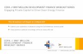 CDFA BNY MELLON DEVELOPMENT FINANCE ...... // CDFA //BNY MELLON DEVELOPMENT FINANCE WEBCAST SERIESEngaging Private Capital to Drive Clean Energy Finance The Broadcast will Begin at