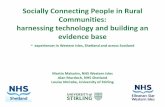 Socially Connecting People in Rural Communities ... · 1. To understand the mental health and digital mental health requirements of older and younger citizens in rural and sparsely