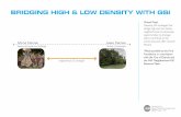 BRIDGING HIGH & LOW DENSITY WITH GSI bridging high & low ... · Eastside Community Network ECO-D ECODISTRICTS Eco-Works, & other partners Centralized Stormwater Management Feature