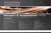 Mergers & Acquisitions 2020...Mergers & Acquisitions 2020 A practical cross-border insight into mergers and acquisitions 14 th Edition Featuring contributions from: #CD 'XGPUGP%Q#FXQMCV