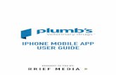 IPHONE MOBILE APP USER GUIDE - Plumb's …...There are 2 ways to find a drug monograph in Plumb’s Veterinary Drugs: 1. By brand name or generic drug name. 2. Alphabetically by generic