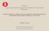 Webinar Operational Risk Management (ORM) for Public Debt …pubdocs.worldbank.org/en/131811510084645560/webinar... · 2010 –ORM Information System (ORMIS) Operational Risk Management