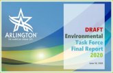 DRAFT Environmental Task Force Final Report...2020/07/07  · DRAFT Environmental Task Force Final Report 2020 June 30, 2020 2 City Council Environmental Task Force Committee Sheri
