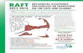 RAFT RESIDENTIAL ASSISTANCE FOR FAMILIES IN …Income Housing Coalition; images from Wikimedia Commons REAL SAVINGS By investing $234,232 in HAC’s RAFT program, the commonwealth