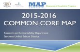 Measures of Academic Progress 2015-2016 · Kindergarten MAP: Math Primary Grades Common Core (MPG) MAP: Reading Primary Grades Common Core (MPG) 1 2 MAP: Math 2-5 Common Core MAP: