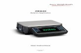 ZK840 balance app u en 501770 - Avery Weigh-Tronix · 2017-12-21 · ZK840 Balance Application User Instructions 5 1.1 About this manual 1 General information and warnings 1.1 About