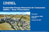 Sustainable Energy Resources for Consumers (SERC) - Solar ...€¦ · Inspecting PV Systems for Code Compliance. Bill Brooks. Aesthetic & wind-loading issues Array tilt & azimuth