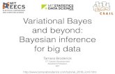 Variational Bayes and beyond: Bayesian inference for big and beyond: Bayesian inference for big data