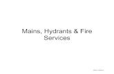 Mains, Hydrants & Fire Services - sjwater.com Mains, Hydrants, Fire...standard 1/2" air valve installation (in pavement) tapping schedule pipe pipe connection size steel * sol, sscc,
