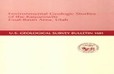 Environmental Geologic Studies of the Kaiparowits Coal-Basin …archive.li.suu.edu/docs/ms130/AR/sargent.pdf · 2012-04-14 · economic development of this coal could constitute a