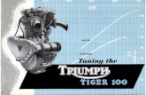 Triumph Racing Kit Tiger 100 - fedrotripleTIGER 100 RACING KIT Comprises the following RACINO KIT Note. All the above parts are available separately, if required, from the Department