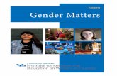 Fall 2018 Gender Matters - University at Buffaloglobal feminist solidarity beyond ‘imperial feminism’ in our current age of hyper-masculinity and militarism. Her acclaimed documentary,