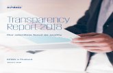 KPMG in Thailand Transparency Report (January 2018)...For us, integrity means constantly striving to uphold the highest professional standards in our work, providing sound advice to