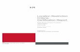 Location Restriction Criteria Certification Report · Location Restriction Criteria - Certification Report Public Service Company of Colorado – Valmont Station CCR Landfill Boulder