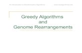 Greedy Algorithms and Genome Rearrangementscompeau.cbd.cmu.edu/.../2016/08/Ch05_Rearrangements.pdf2. Genome Rearrangements 3. Sorting By Reversals 4. Pancake Flipping Problem 5. Greedy