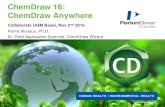 ChemDraw 16: ChemDraw Anywhere - PerkinElmer · ChemDraw 14: Search into SciFinder! 11 ChemDraw 14: Search into SciFinder! 12 ChemDraw 14: Enhanced Name-To-Structure capabilities