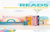 KIDS’ READS · 2020-04-27 · Books that talk about important values and encourage good behaviour Parenting often necessitates multi-tasking, so these books make the perfect way