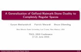 A Generalization of Gelfand-Naimark-Stone Duality to ...tacl/assets/2019/contributed/s2/4/4... · Gelfand-Naimark-Stone Duality KHaus is the category of compact Hausdorﬀ spaces