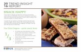 20 TREND INSIGHT 16 REPORT - FONA International · Yogurt Trends • Despite its high protein content, especially in Greek yogurt, the category faces similar issues as bars concerning