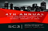 4TH ANNUAL - Sickle Cell Consortium...Leadership Summit & General Assembly of Patients, Caregivers, and CBOs ... Special Best Practices Training Sessions Grant WritingTraining Lunch