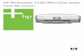 HP Photosmart 3100 All-in-One seriesh10032. · 11 Ranuras para tarjetas de memoria: imprime fotografías directamente desde una tarjeta de memoria. 12 Luz de fotografías: indica