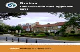 Brotton Project2:Layout 1 · Brotton Conservation Area Appraisal 2011 1.9 After public consultation, this appraisal and its recommendations including changes to the boundary of the