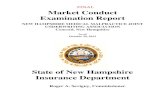 FINAL Market Conduct Examination Market Conduct . Examination Report . NEW HAMPSHIRE MEDICAL MALPRACTICE