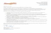 Total Prepare Inc. Canada · September 16, 2014 Subject: Honeyville's Manufacturing Qualifications and Legacy Claims Honeyville, ... Honeyville's kosher certification is audited by