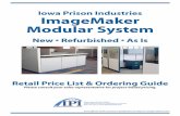 Iowa Prison Industries ImageMaker Modular System · wall hanger strip high quality brushed aluminum extrusion with heavy duty 16 gauge steel slotted insert is used to hang components