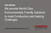 OUR MISSION: We provide World-Class Environmentally ... · We pride ourselves in guaranteeing the delivery of modern, highly efficient solutions to the industry and are the exclusive