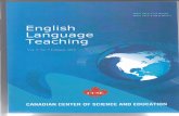 English Language Teaching€¦ · for language teaching and phraseology are discussed. Keywords: Formulaic sequences, Collocations, Speech fluency, Listening proficiency, Discriminant
