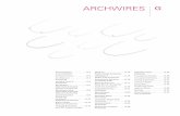 ARCHWIRES G - Orthowalker Kieferorthopaedie AG · 2018-12-02 · Anterior region of arch form has the lowest heat-activated force, as anterior teeth have the lightest roots . ARCHWIRES