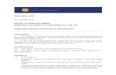 MAS Notice 1109 NOTICE TO MERCHANT BANKS MONETARY …/media/MAS/Regulations and Financial Stability... · NOTICE TO MERCHANT BANKS MONETARY AUTHORITY OF SINGAPORE ACT, CAP 186 UNSECURED