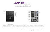 Avid Configuration Guidelines DELL 3430 & 3431 workstation ...resources.avid.com/supportfiles/config_guides/AVID... · Page 2 Dave Pimmof 13 –Avid Technology Aug 19, 2019 Rev B