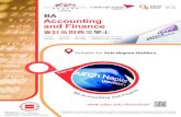 BA Accounting and Finance - CityU SCOPE...accounting and finance. Professional Recognition Association of Chartered Certified Accountants (ACCA) Accreditation This programme is accredited